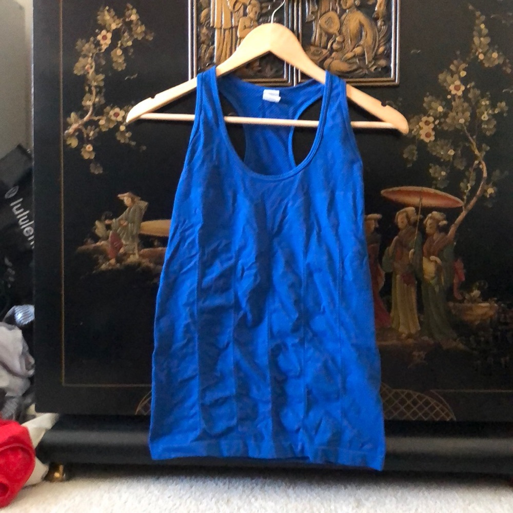 Fabletics blue tank top